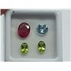 Image 2 : GEMSTONES MIX 4.15 ct. TOTAL WEIGHT