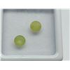 Image 2 : 1.18Ct Awesome pair Round cut 100% Natural Rarest Green Sphene-Titanite !!