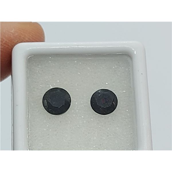 2.20 ct PRECIOUS BLACK SPINEL - LOOK LIKE BLACK DIAMONDS