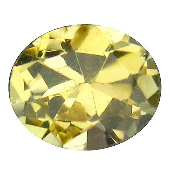 0.39 ct UNHEATED YELLOW TANZANITE - RARE COLOUR FOR TANZANITE
