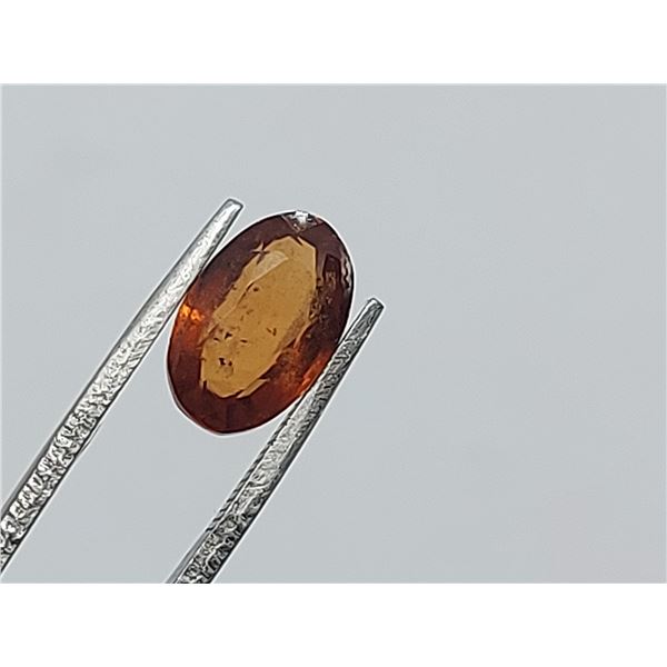 6.25 ct  PAIR HESSONITE GARNET