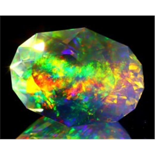 SUPERB AND RARE 6.86 ct.  ContraLuz opal