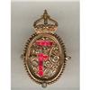 Image 1 : Victorian Rose Gold Ruby and Diamond Brooch #1800393
