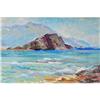 Image 1 : "St. Peter Island" oil in impressionism style. #1800420