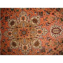 7x5 Tabriz wool&silk Art Rug! #1800948