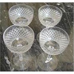 Georgian Crystal Wine Glasses #1800967