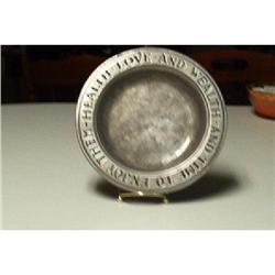 ABC Collector Charger Pewter Tray #1809978