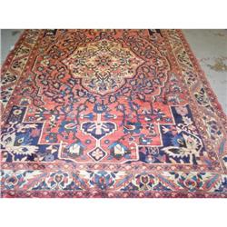 Bakhtiari, 100% wool,persian, geometric pattern#1810165