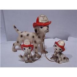 1960 DALMATIAN # 7 FIRE CHIEF HAT WITH #1810206