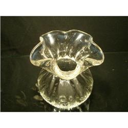 CRYSTAL POSEY VASE HAND BLOWN #1810223