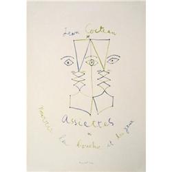 Cocteau Mourlot Watermarked on Arches Paper #1810365