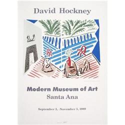 Hockney   Living Room And Terrace, 1989-#179 #1810407