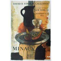 Minaux   David B Findlay Galleries, 1962 #1810585