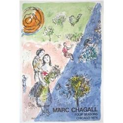 Chagall   The Four Seasons, 1974 #1810611