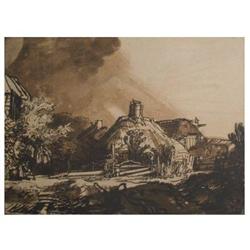 Rembrandt   Stormy Landscape #1810902