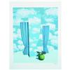 Image 1 : Magritte Lithograph on Pure Chiffon #1811311