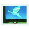 Image 1 : Limited Edition Magritte Lithograph on Chiffon #1811317