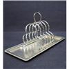 Image 1 : LOVELY SILVER PLATE TOAST STAND #1811695