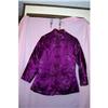 Vintage 1969/70 Chinese Plum Silk Jacket #1811943