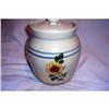 Vintage Stoneware Sunflower 1970 Crock #1811947
