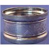 Image 1 : Victorian sterling silver NAPKIN RING #1812132