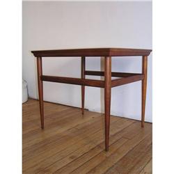 Teak Danish Modern End Table #1812292