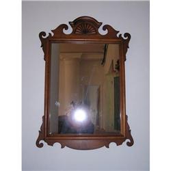 Chippendale cherry mirror Circa 1940 #1812298