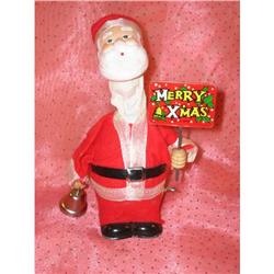 Vintage Santa Claus Stretching Neck Wind-Up Toy#1812305
