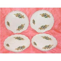 Seashells Oysters TV Snack Plates Dishes Japan #1812312