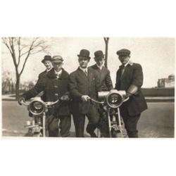 1900s Harley Davidson Motorcycles Postcard RPPC#1812313
