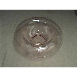 Pink Depression Glass Console Bowl #1812316