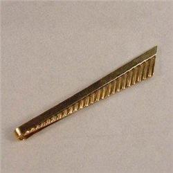 Gold Art Deco Tie Slide, Circa 1950. #1812343