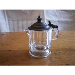 1877 Pitcher with metal Lid #1812398