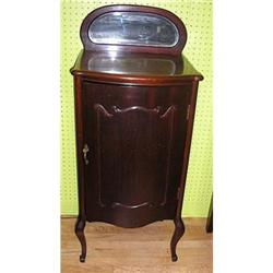 Antique Mahogany Sheet Music Cabinet #1812634