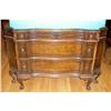 Image 1 : Antique Walnut Dresser with Hand Painted #1812635