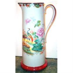 Stunning Crane Decorated English Tankard #1812735