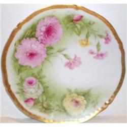 Bavarian Rose Decorated Plate #1812748