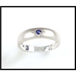 White Gold Sapphire Ring(was $275) #1812825