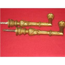 A pair of French Brass Curtain handle #1812974