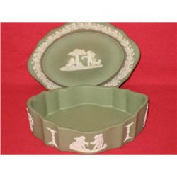 Nice Jasperware Wedgwood Jewelry Box #1812978