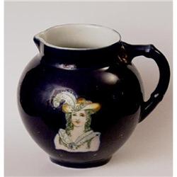  Blue Jug with Lady in Plumed Hat #1813015