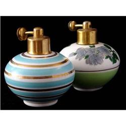 Lot of 2 Art Deco Style Perfume Bottles #1813018