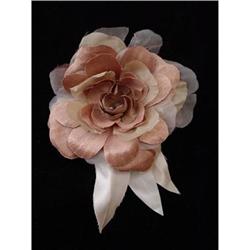 Shades of Beige & Brown Flower Corsage #1813079