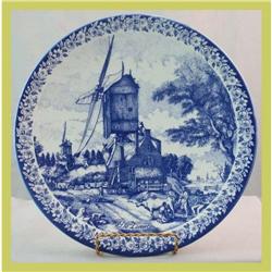 Blue Delft Plate Chemkefa Summer Ceramic #1813137