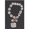 Image 1 : High style rhinestone bracelet with dangles #1813191