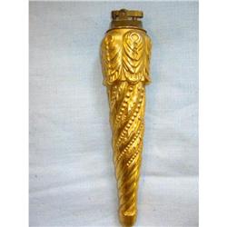 rare art deco gilt lighter from Japan!  #1813421