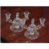 Image 1 : Depression Glass Candleholders SKU 6173 #1813441