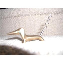 English Brass Dog Corkscrew #1813547