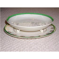 English lettuce drainer with underplate #1813568