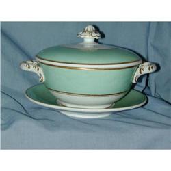 GEORGIAN SAUCE TUREEN W. UNDERPLATE #1813594